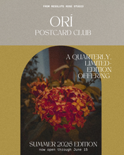 Load image into Gallery viewer, The Orí Postcard Club - Limited Edition Quarterly (Summer 2026) Offering